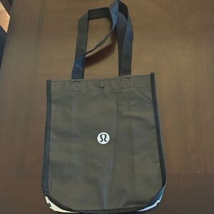 lululemon athletica Black and Gray shopping tote